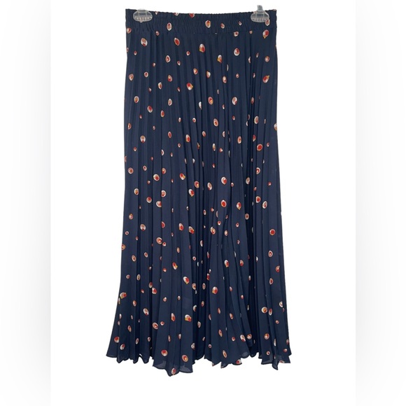 Pleated Calf Length Summer Skirt - Picture 7 of 7